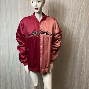 Nike Air Jordan Remastered HBR Bomber Jacket; size: XL